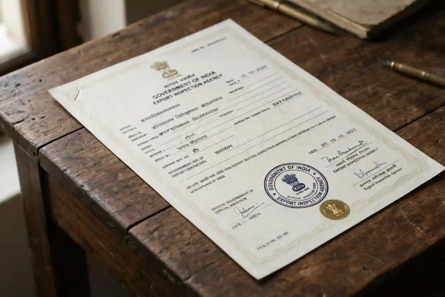 APEDA Export Certificate